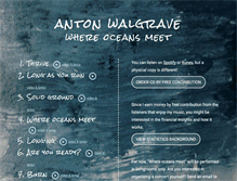 Tablet Screenshot of antonwalgrave.com